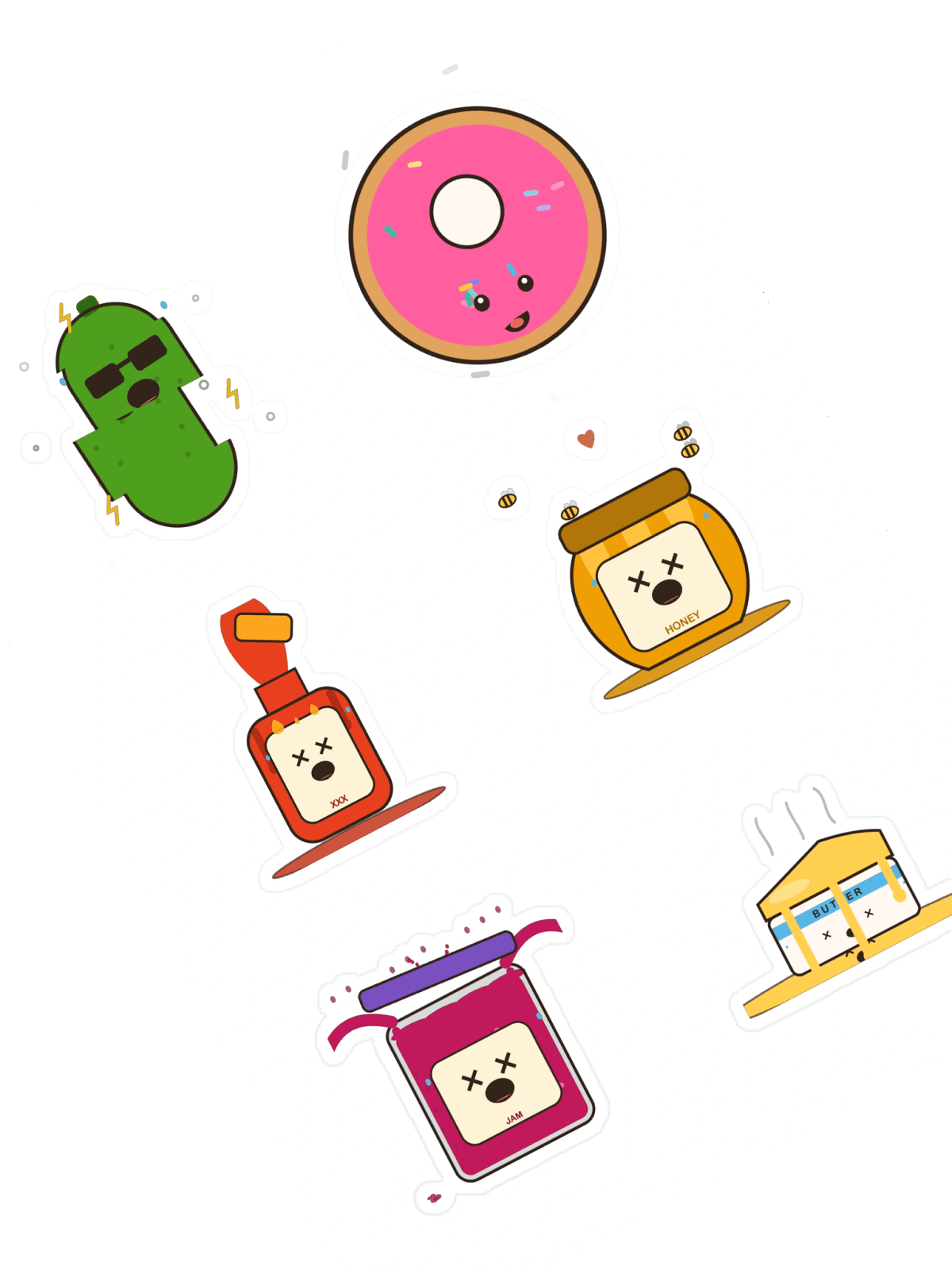 The Whole Pantry Sticker Sheet
